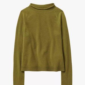 Toast Rae Wool Cashmere Blend Jumper (sweater) in Pear — size large
